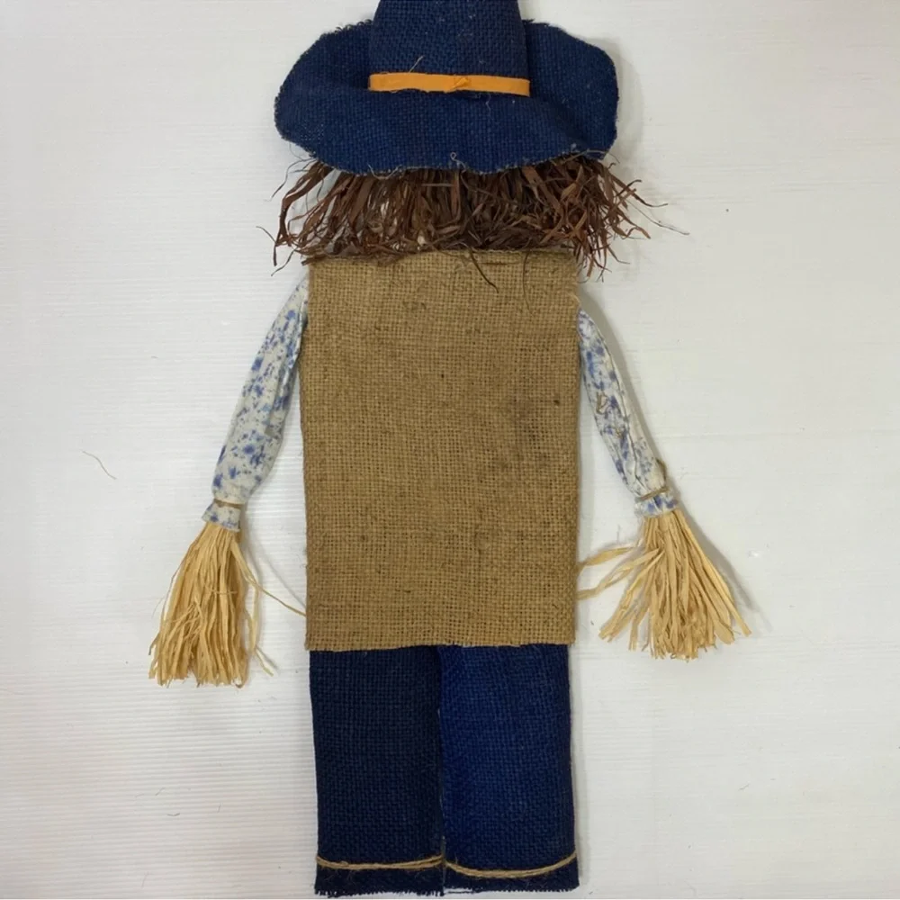 Fall Happy Scarecrow Autumn Décor Harvest Cottage Pumpkin Halloween Decorations